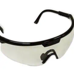 Goggles safety eyewear for protection in industrial and laboratory settings.
