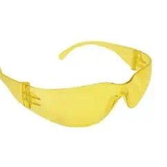 NIS Tools safety glasses yellow protective eyewear for laboratory, construction, or industrial use for eye protection and safety.