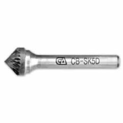 90 DEGREE CONE SHAPE DOUBLE CUT CARBIDE ROTARY BURR BITS