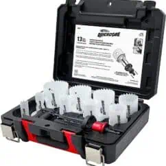 Replacement Cutters for NISTools Quickcore, durable for metal cutting, in a portable case, ideal for professional metalwork and DIY projects, precision, and performance.