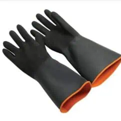 Heat-resistant work gloves for industrial safety and handling hazardous materials. Durable, insulated, and designed for protection in various industrial environments. Perfect for safety compliance.