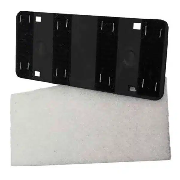 NIS Tools replacement filter pad and mounting bracket for HVAC or air purification systems, designed for optimal air quality and system performance.