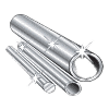 Industrial pressure testing equipment with metallic components for infrastructure testing and certification.