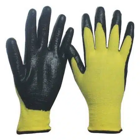 Condor Cut Resistant Coated Gloves, A2 Cut Level, Nitrile, L, 1 PR 48UR34 | Zoro
