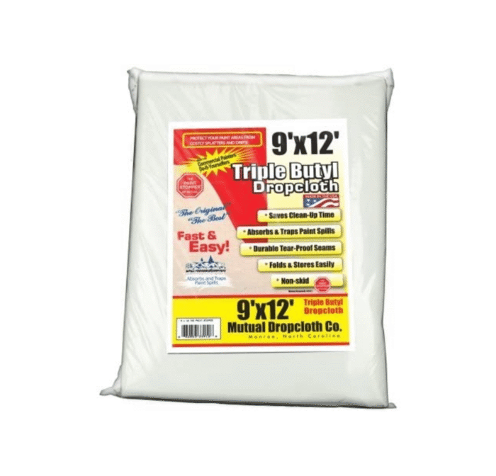 Paint Stopper Triple Butyl Coated Drop Cloths - Image 2