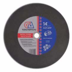Triple Reinforced High Speed Gas or Electric Abrasive Saw Blade for Metal